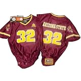 Arizona State University Sun Devils NCAA Football Infant/baby Onesie Jersey Large 9-12 months