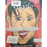 Schnurrb�rtchen Gigolo, Farbe:grauvon "Festartikel Hirschfeld"