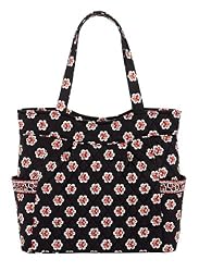 Vera Bradley Pleated Tote in Pirouette