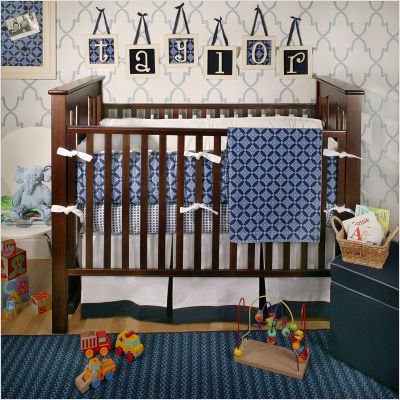 New Arrivals CRIBKAL Kaliedoscope Crib Bedding Set Type: 4 Piece