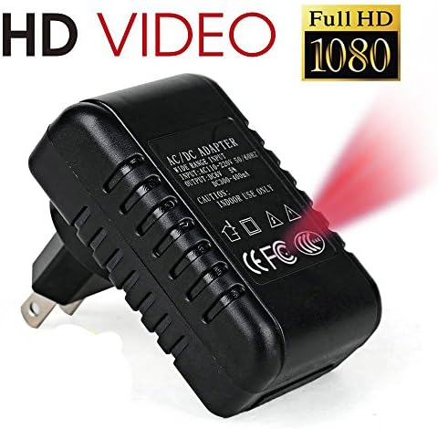 WiFi Hidden Camera Wall Charger ,Jansbon HD Audio Video Covert Spy Recorder USB Socket AC Plug Adapter DVR iPhone Android PC Mac Internet Monitoring Motion Detection