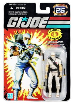 GI Joe GI Joe 25th Anniversary Wave 4 Ninja Storm Shadow Action Figure