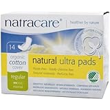Natracare Natural Ultra Pads with Wings, Regular,  14 Count Boxes (Pack of 12)