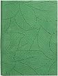 Green Leaves Writing Journal, Suede Cover, 5x7"
