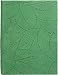 Green Leaves Writing Journal, Suede Cover, 5x7"
