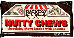 Paskesz Family Pack, Nutty Chews, 14-Ounce Bags (Pack of 6)