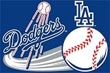 Los Angeles Dodgers LA Door Mat Rug 20x30