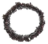 Garnet Chip Stretch Bracelet