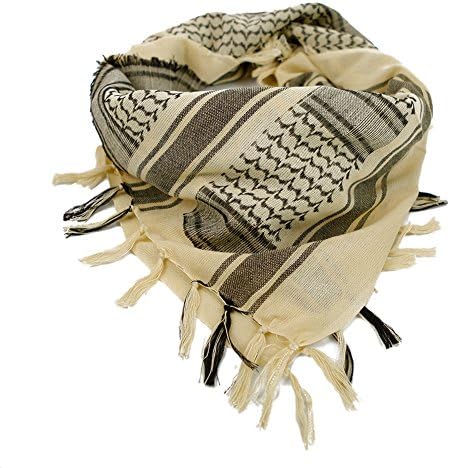 IBobo Fashion Men Army Military Tactical Keffiyeh Shemagh Arab Scarf Shawl Neck Cover Head Wrap
