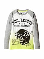 Desigual Kids Camiseta Manga Larga (Gris / Crudo)