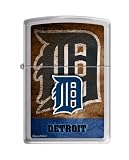 Zippo Lighter MLB Detroit Tigers Brushed Chrome
