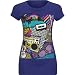 ELDON Word Up Womens Tee - Purple