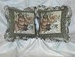Green Wolf 16" Zippered Throw Pillow Set I Featuring Three Wolves