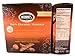 Nonnis Limited Edition Dark Chocolate Pumpkin Biscotti Individually Wrapped (Pack of 2) 8 Cookies in Each Box 16 Total