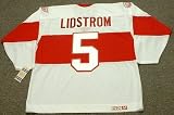 NICKLAS LIDSTROM Detroit Red Wings 1940's CCM Vintage Throwback Hockey Jersey