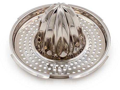 ledovi® Stainless Steel Lemon Squeezer Hand Juicer with Bowl NS18 - Easy Extracting Fresh Fun