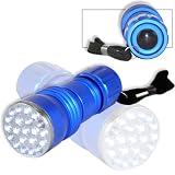 Neiko GIANT Light - Small Package Flashlight - 21 LED! Cool Blue