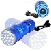 Neiko 'Giant Light - Small Package' Flashlight - 21 LED! Cool Blue