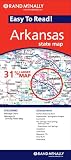 Rand McNally Easy to Read! Arkansas: State Map