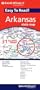 Rand McNally Easy to Read! Arkansas: State Map