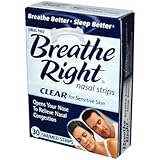 Breathe Right Nasal Strips, Small/Medium, Clear, 30 Count