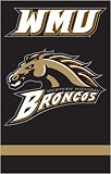 Western Michigan Broncos - Applique Banner 44x28