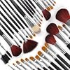 34tlg Kosmetik MAKEUP Brush Pinsel B�rste Set Pinselset