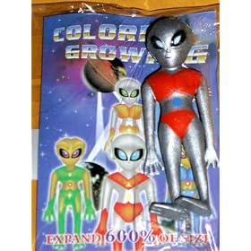 GROW AN ALIEN / BOYFRIEND GIRLFRIEND UFO MOVIE GROWING SAVAGE HUMANOID MONSTER CREATURE NOVELTY PARTY JOKE ALIENS GAG GIFT