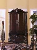 TV Armoire Cherry Finish