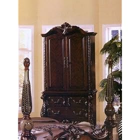 TV Armoire Cherry Finish