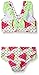 Jantzen Girls' Watermelon Ruffle Bikini Swimsuit