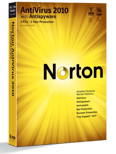 Norton Antivirus 2010 1-User/3PC