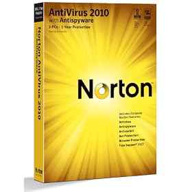 Norton Antivirus 2010 1-User/3PC [Old Version]