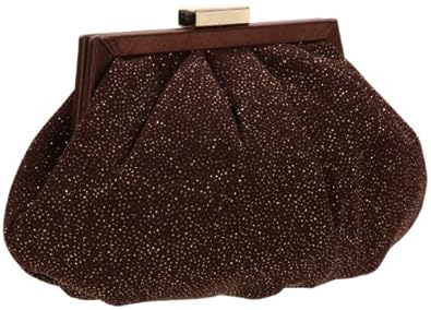 La Regale Sparkle Chiffon Pouch On Frame 24635 Clutch