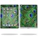 Protective Vinyl Skin Decal Cover for Apple iPad 3 3rd Gen Tablet E-Reader or ipad 2 2nd gen at&t verizon lte - Peacock