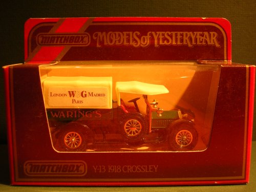 Childrens Toyshop  Toys : Model of Yesteryear Y-13 Crossley. Waring's