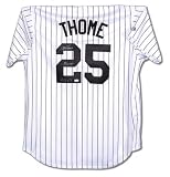 Jim Thome Chicago White Sox Autographed Replica MLB Jersey with 500 Home Run Inscription
