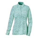 UPC 400000009766 product image for Womens R-Gear Set The Stage Printed Half-Zip, Aruba Blue, Large | upcitemdb.com