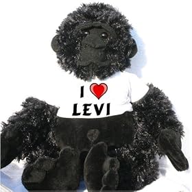 Plush Stuffed Gorilla toy with Levi T-Shirt