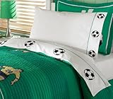 Soccer Queen Size Sheet Set