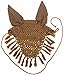 Intrepid International Fancy Ear Nets for Horses, Brown