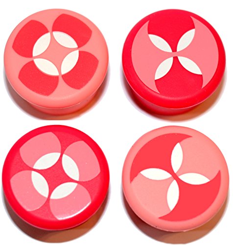 Thirsty Newt - Silicone Wine Stoppers / Corks (4 pack) (Pink)