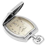 Charles-Hubert, Paris Two-Tone Quartz Pocket Watch