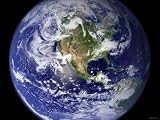 Spectacular Detailed True-Color Image of the Earth Showing the Western Hemisphere Astronomy & Space Photographic Poster Print by Stocktrek Images, 64x48