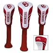 Oklahoma Golf Club Headcovers Set of 3 - Nylon