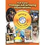 Full-Color Vintage Advertising Illustrations CD-ROM and Book (Full-Color Electronic Design Series)