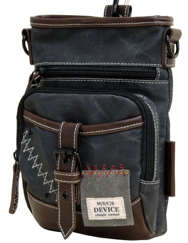 DEVICE マスター 2 2way シザーケース BK/ブラック【トラベル】(HHC-96028BK)