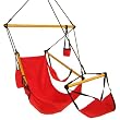 Castaway Swing Chair, Red