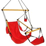 Castaway Swing Chair, Red