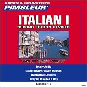 Italian I, Second Revised Edition: Lessons 1 to 5: Learn to Speak and Understand Italian | [Pimsleur]